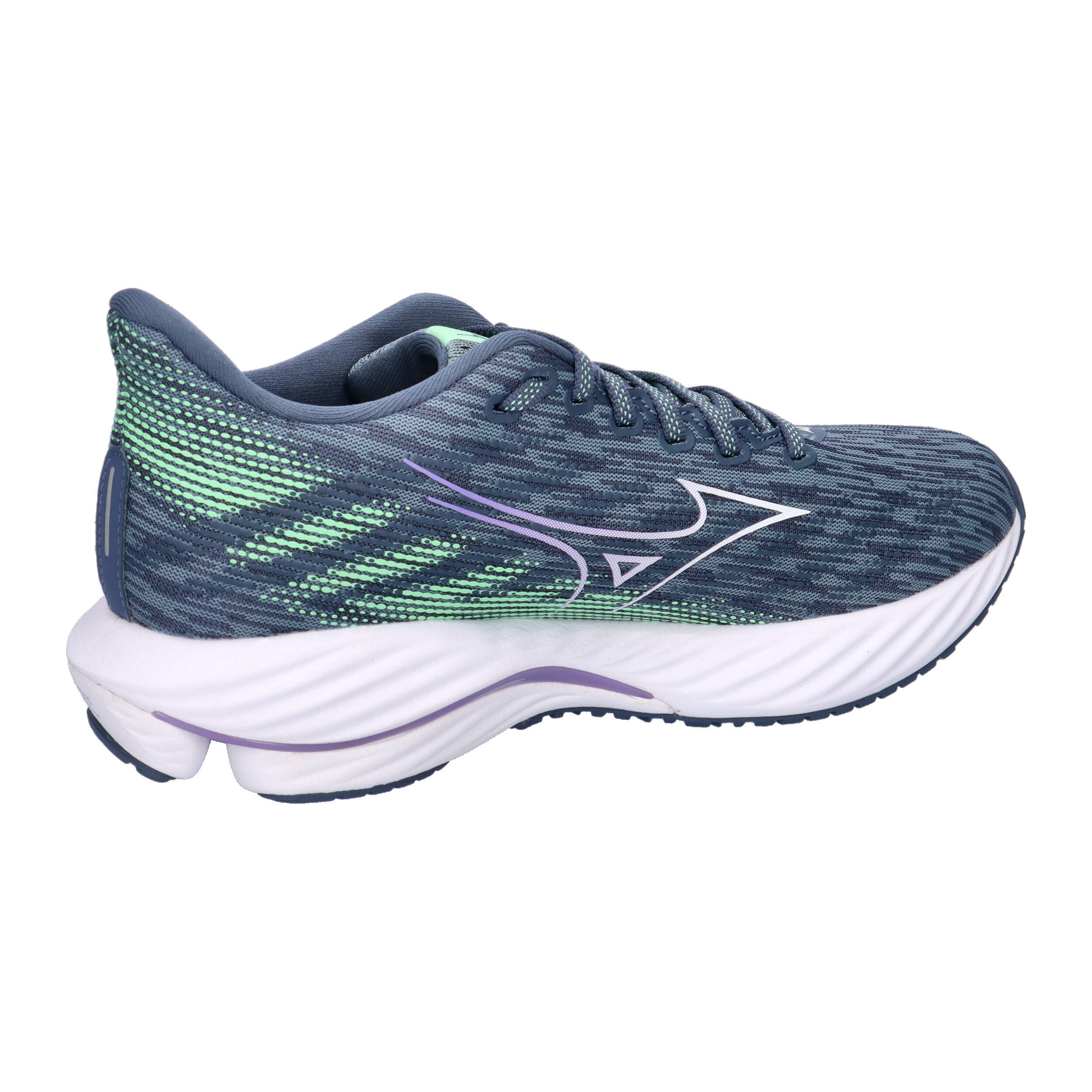 Scarpe da corsa Mizuno Wave Rider 28 Donna Bianco/Blu MIZUNO - Main Image