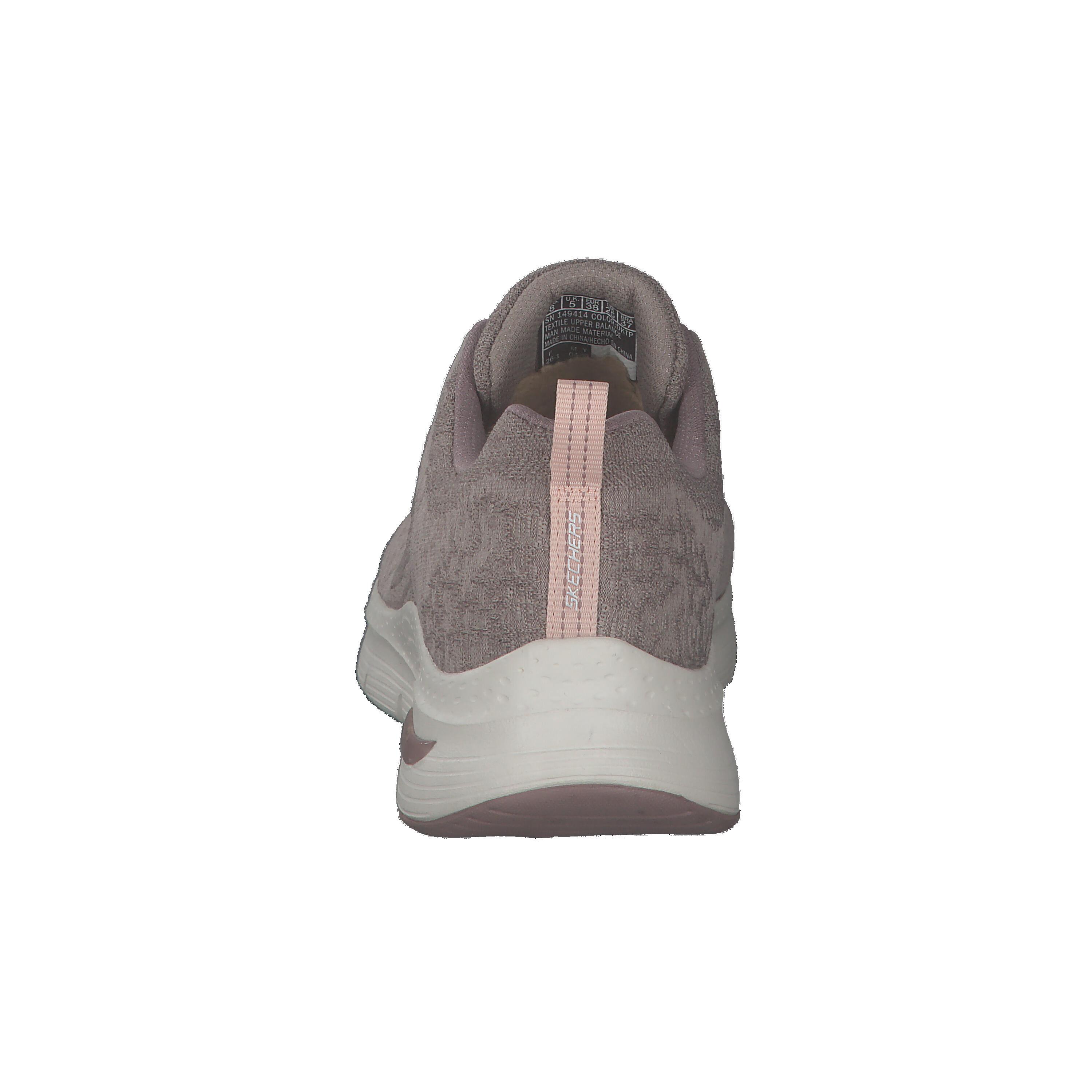 Zapatillas mujer Skechers Arch Fit Comfy Wave Marron 5/7