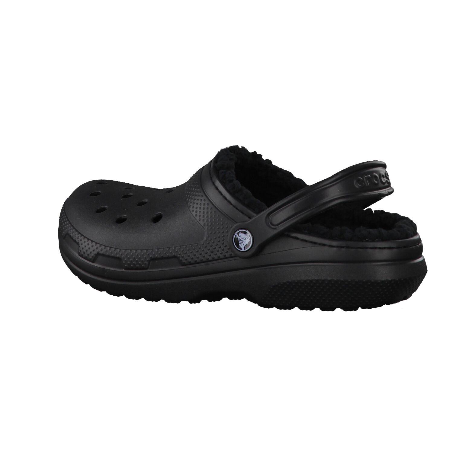 Crocs classic fuzz lined clog 3/7