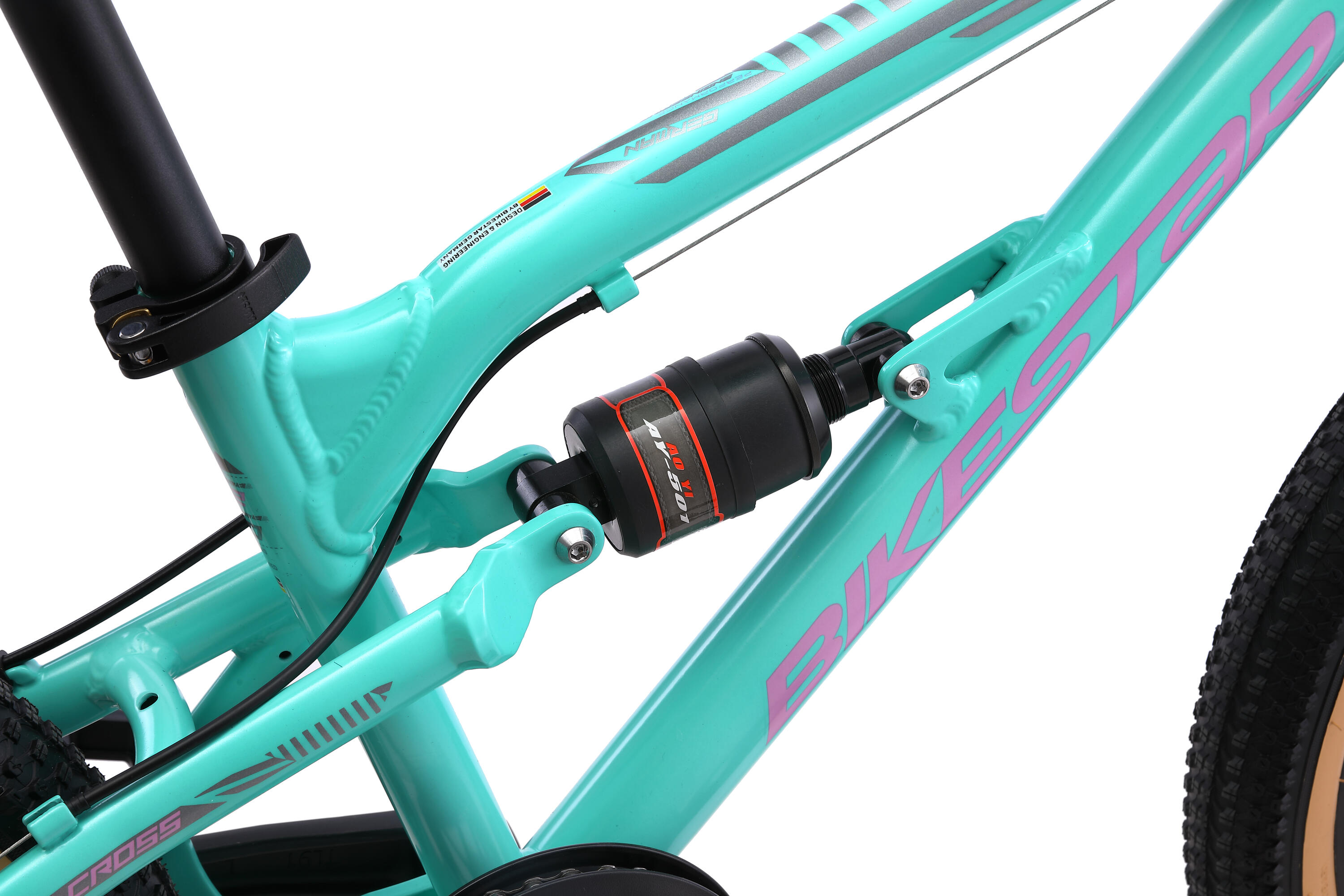MTB 20" aluminium, kinderfiets 6 jaar, hardtail, 21 versnellingen, schijfremmen 6/7