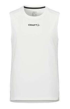Craft Rush 2.0 Débardeur Homme - Noir, 100% Polyester Recyclé, XL