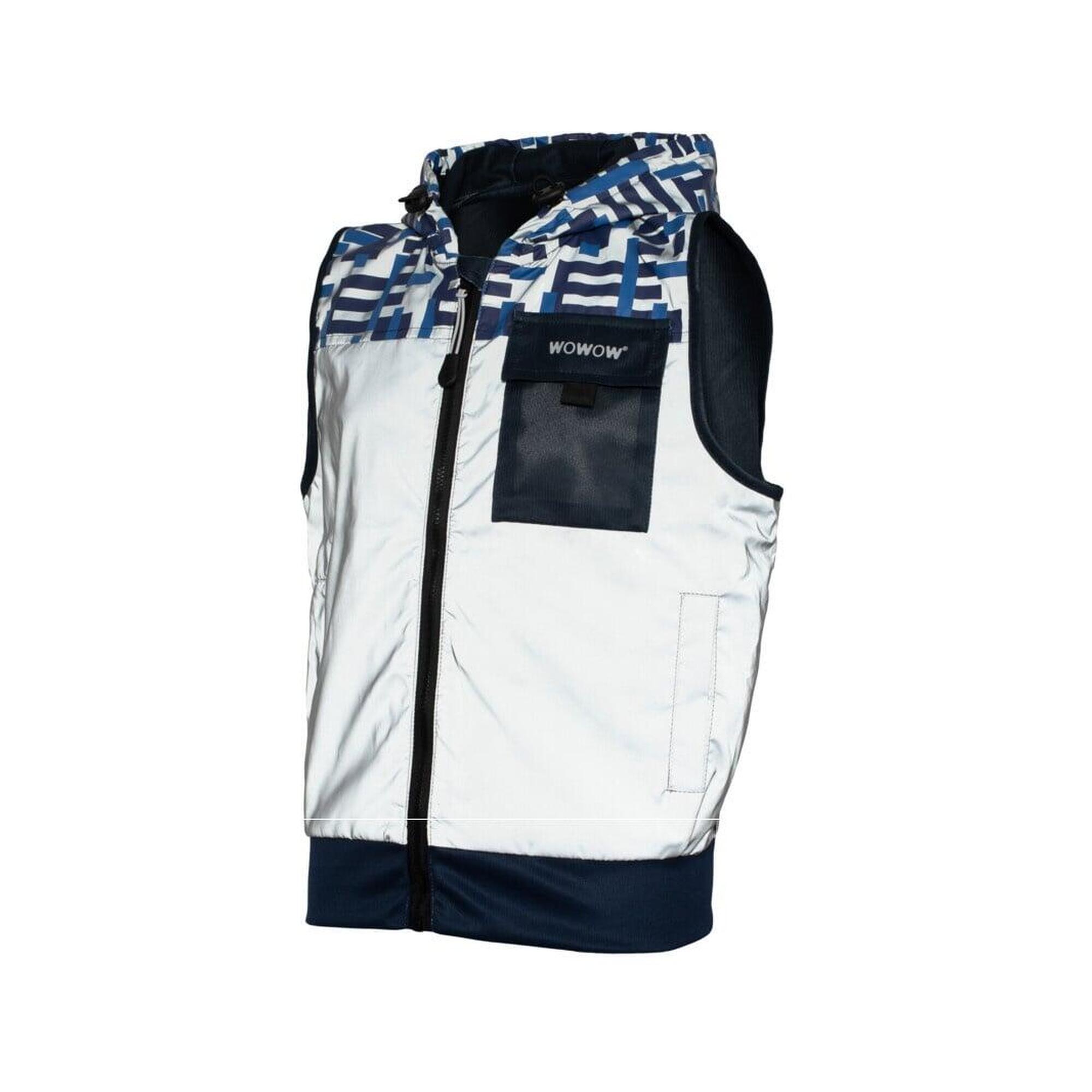 Wowow - Yoho Jacket Blue - Gilet Signalisation - Bleu|marron - 40 M - Decathlon