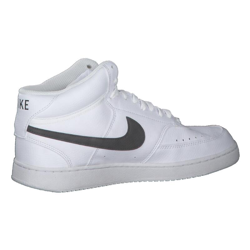 Pantofi sport barbati Nike Court Vision Mid, Alb