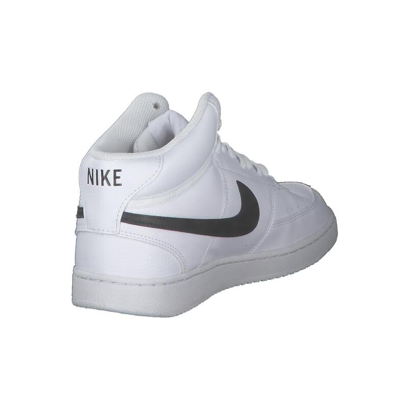 Pantofi sport barbati Nike Court Vision Mid, Alb