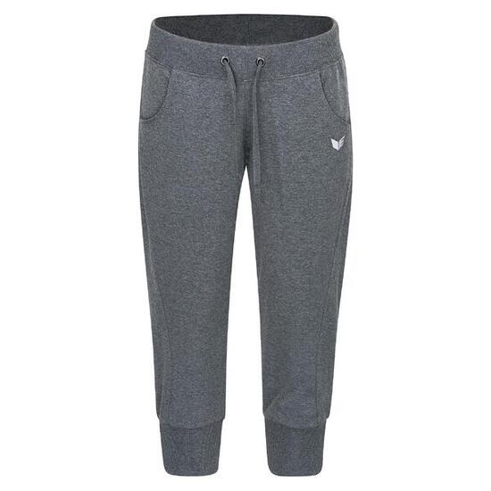 Damen 3/4 Sweathose mit buendchen