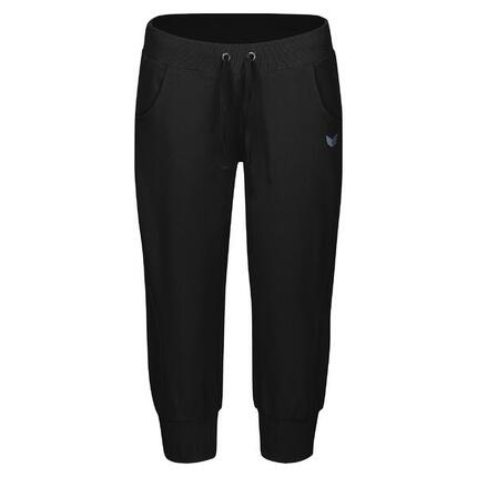 Damen 3/4 Sweathose mit buendchen