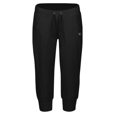 Damen 3/4 Sweathose mit buendchen