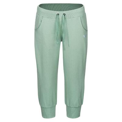 Damen 3/4 Sweathose mit buendchen