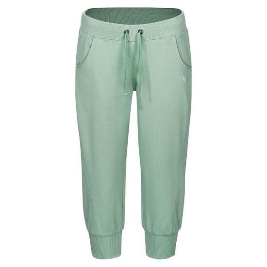 Damen 3/4 Sweathose mit buendchen