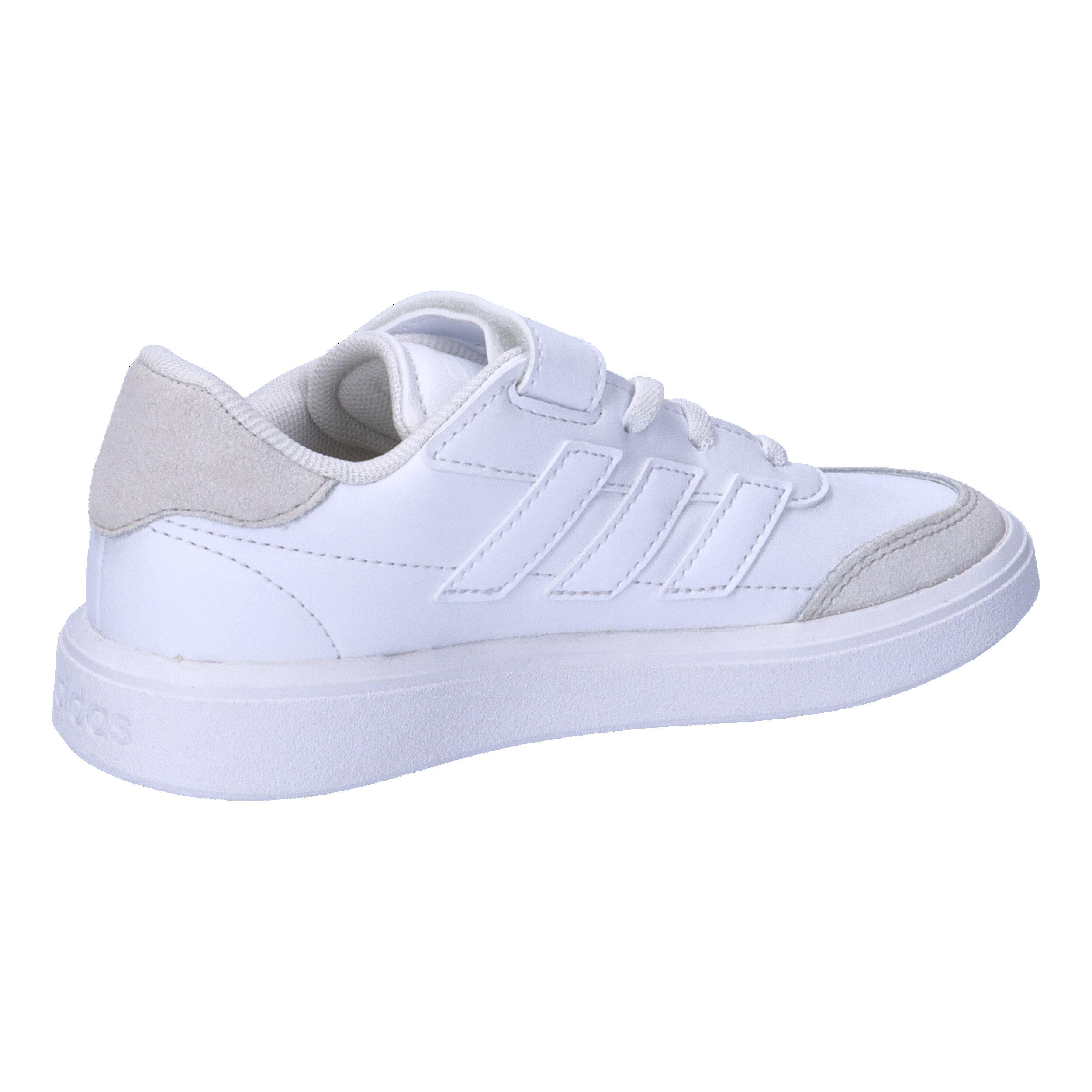 Adidas Courtblock ID6507 – Tênis Infantil 'Triple White' 7/7