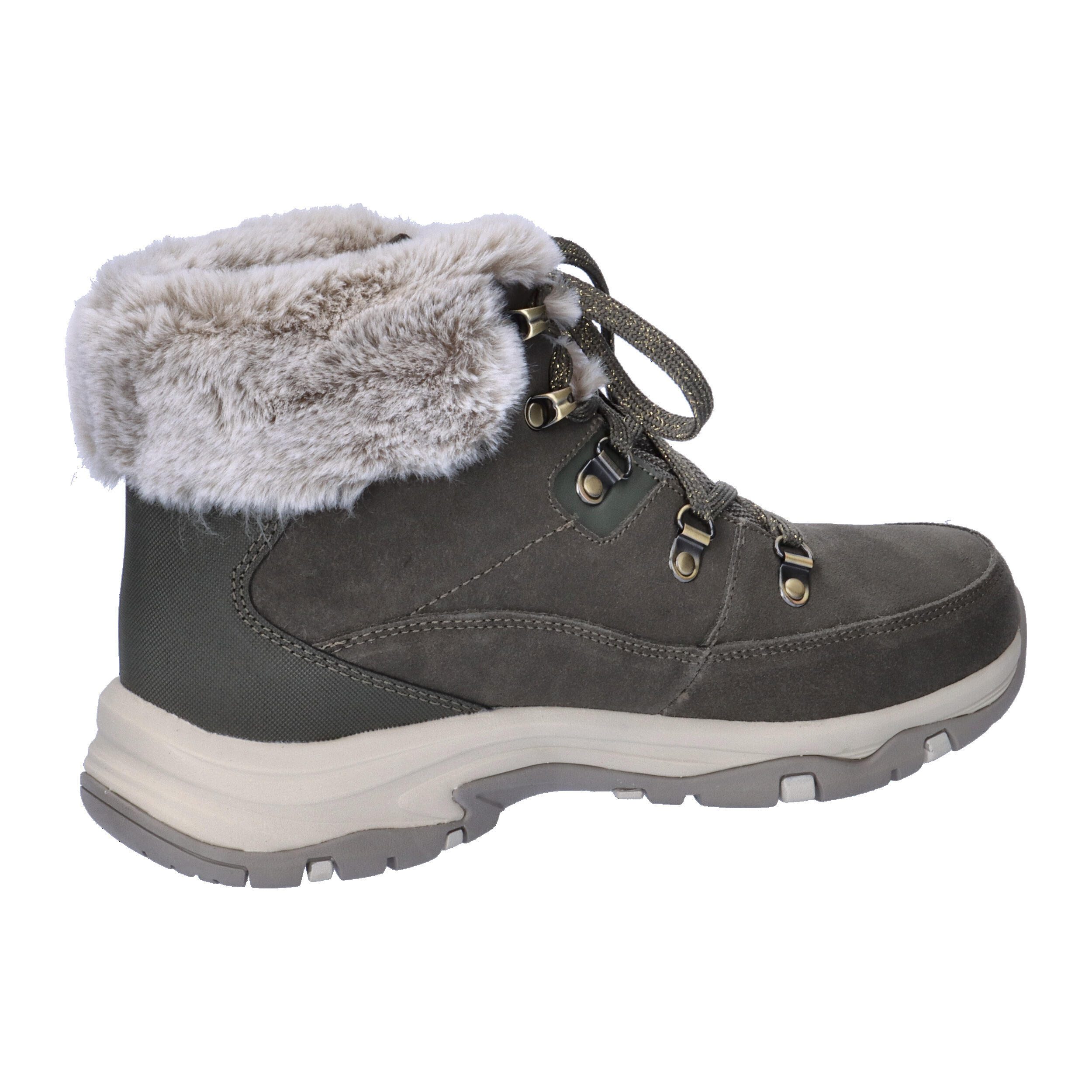 Skechers Damen Trego - SNOW WORRIES Winterstiefelette Boots gefüttert 167882 OLV 7/7