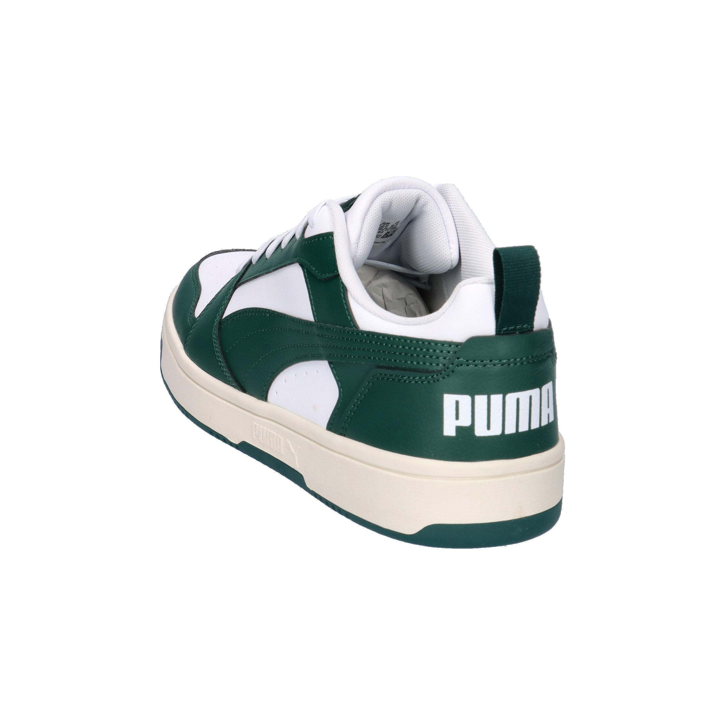 Puma Rebound v6 Low Herren Sneaker Sportschuh 3923288 43 weiss grün 12/15