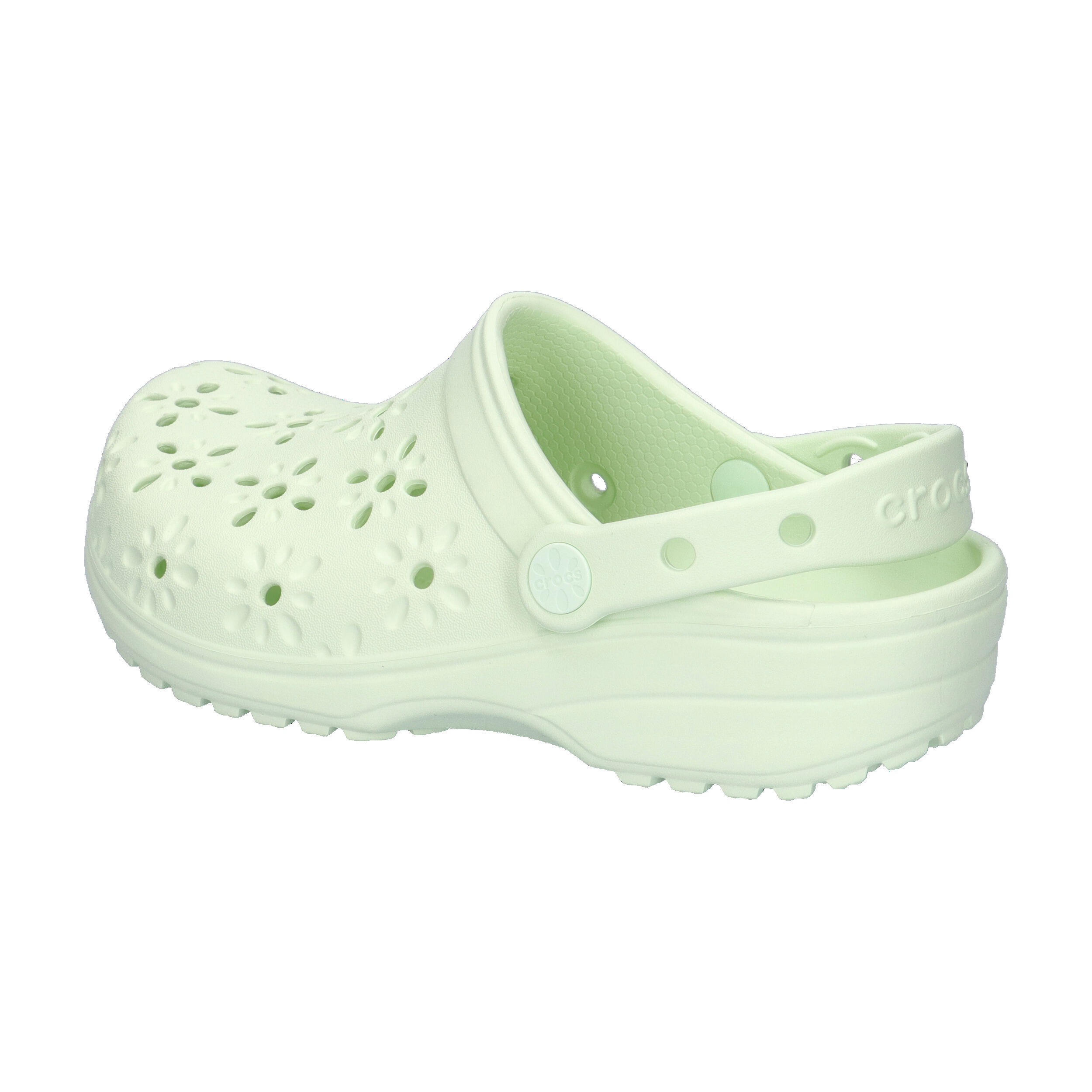 Buty do chodzenia damskie Crocs Classic Floral Cut Out Clog 3/7
