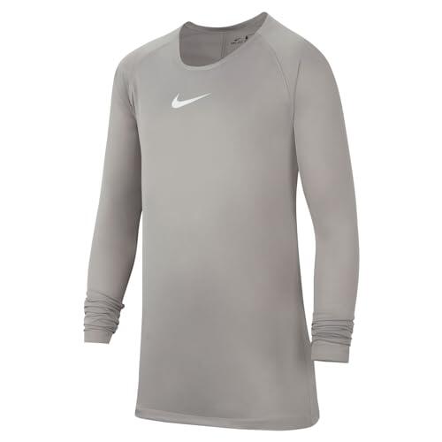 Maglie maniche lunghe da calcio junior nike grigio 4/4