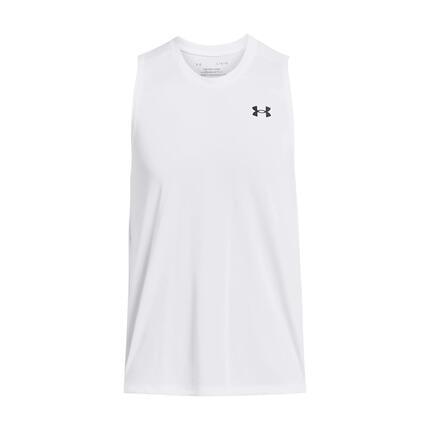 Débardeur Blanc Homme Under Armour Tech