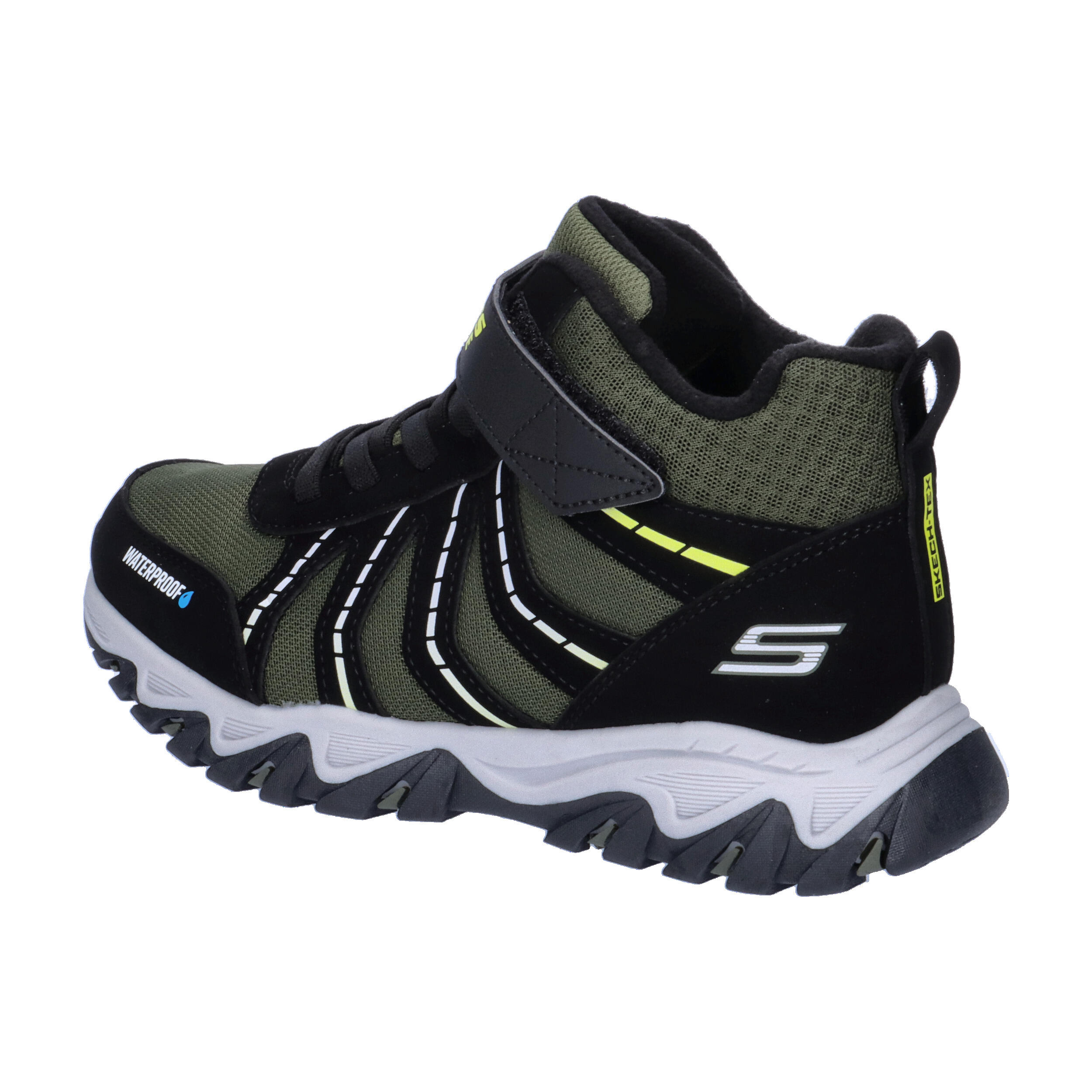 Botas Skechers Rugged Ranger - Storm Trail, Preto, Crianças 11/15