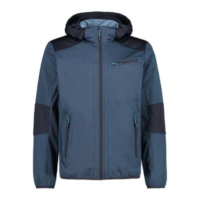 Lichte waterdichte softshell jas met capuchon cmp