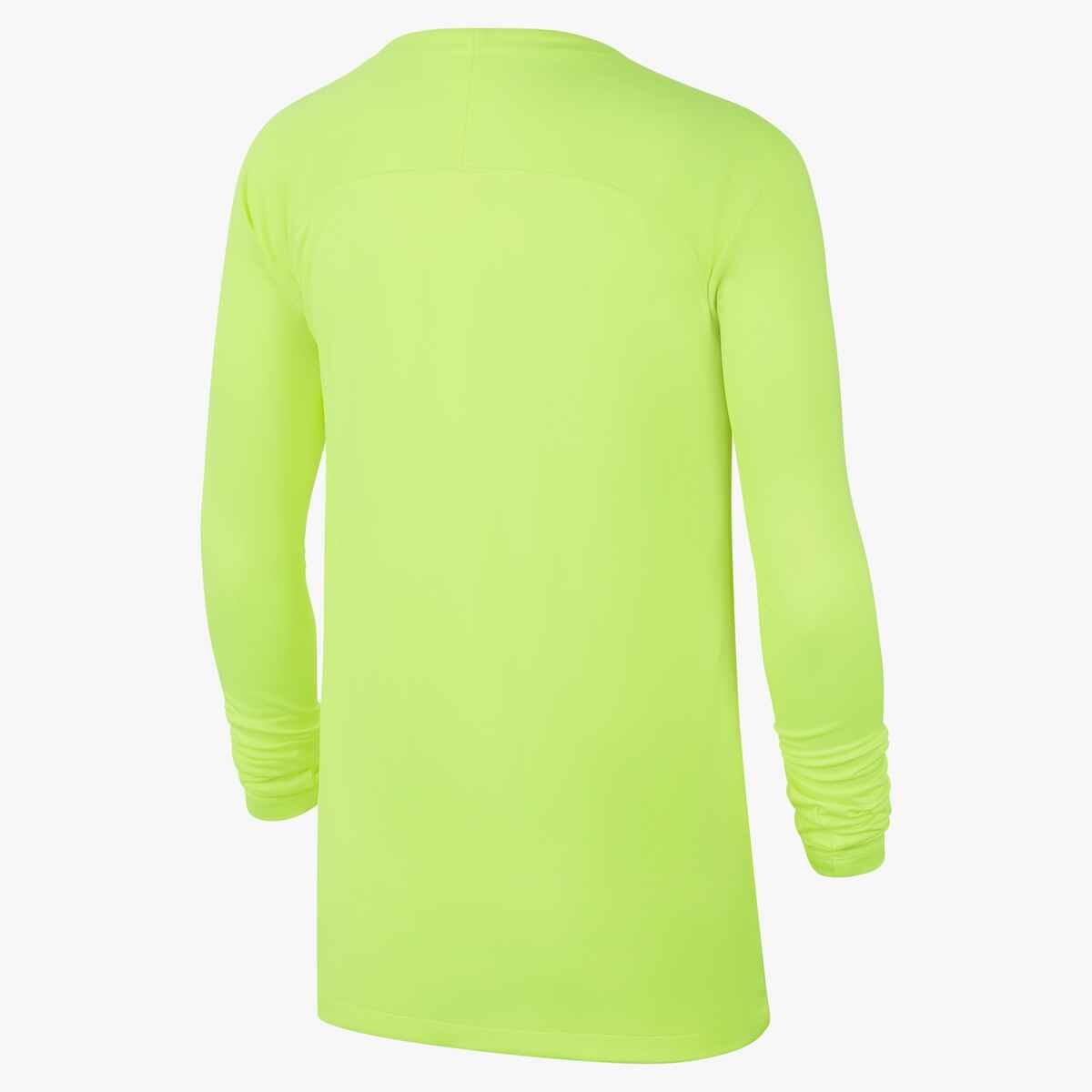 Maglie maniche lunghe da calcio junior nike giallo fluo 3/3