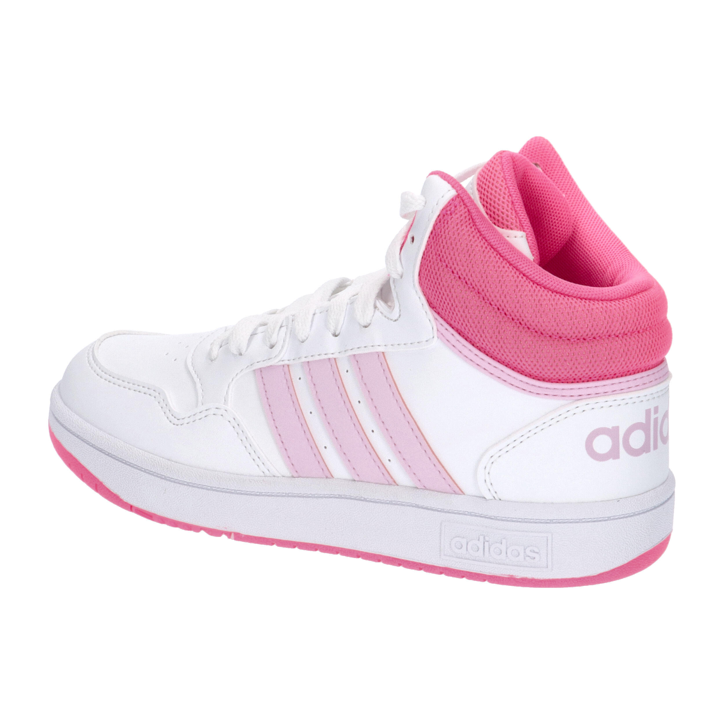 Sportschoenen Mannelijk Adidas Hoops 3.0 Wit 3/7