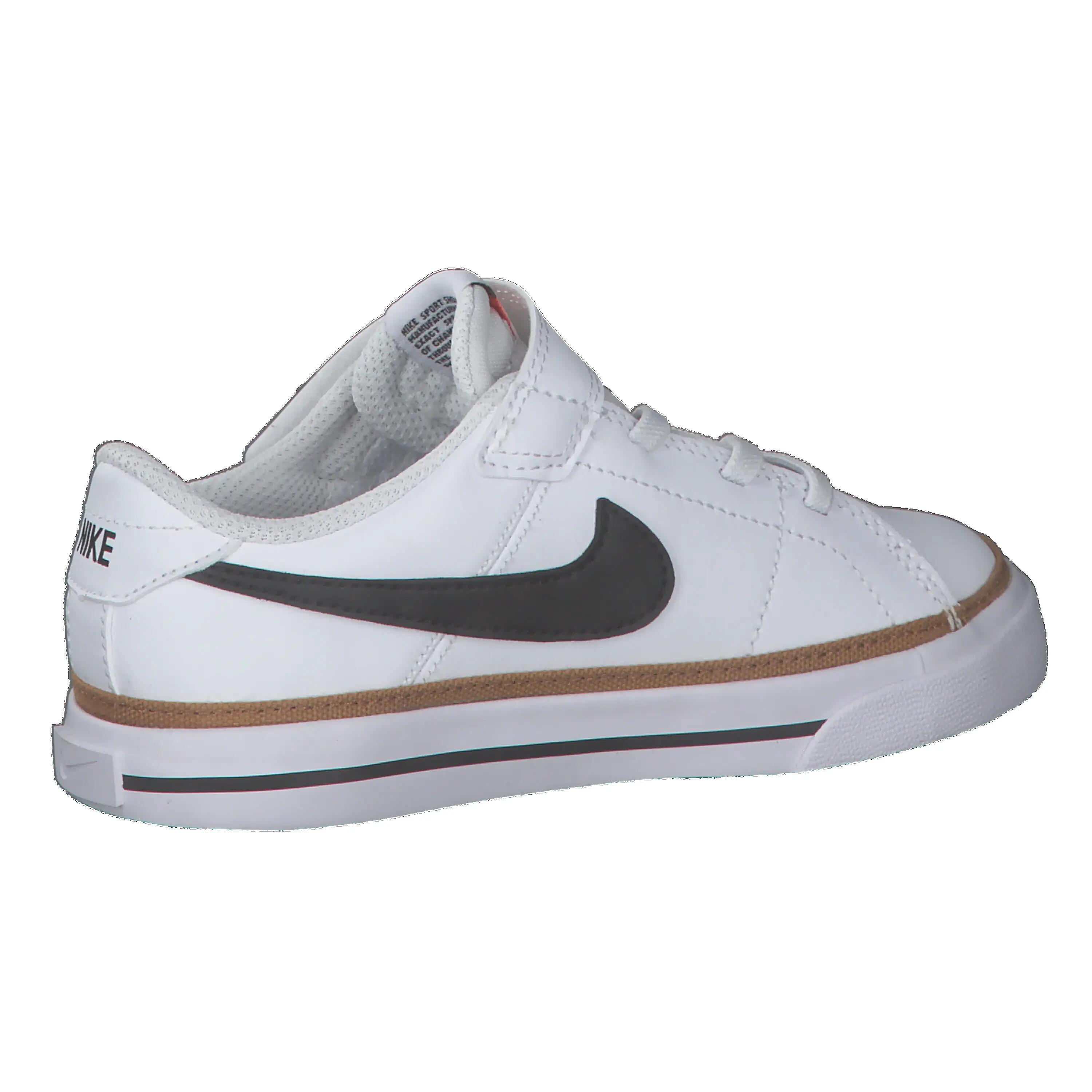 Scarpe da ginnastica Bambino Nike Court Legacy Bianco 7/7