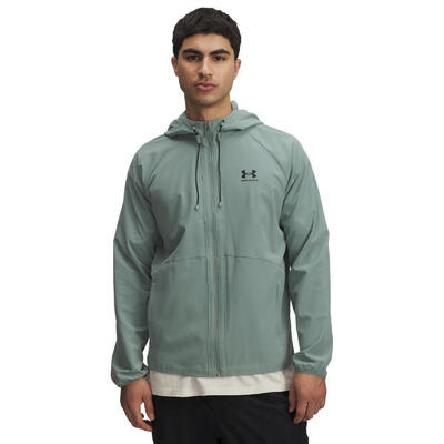 Jas ua vibe woven jacket heren beige
