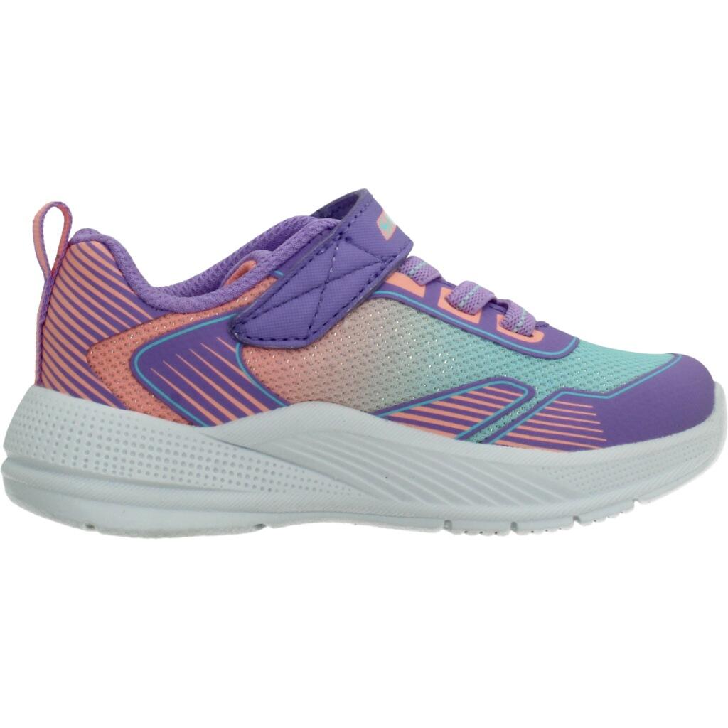 Baskets Skechers Microspec Advance - Oasis Poi, Violet, Enfants 4/5