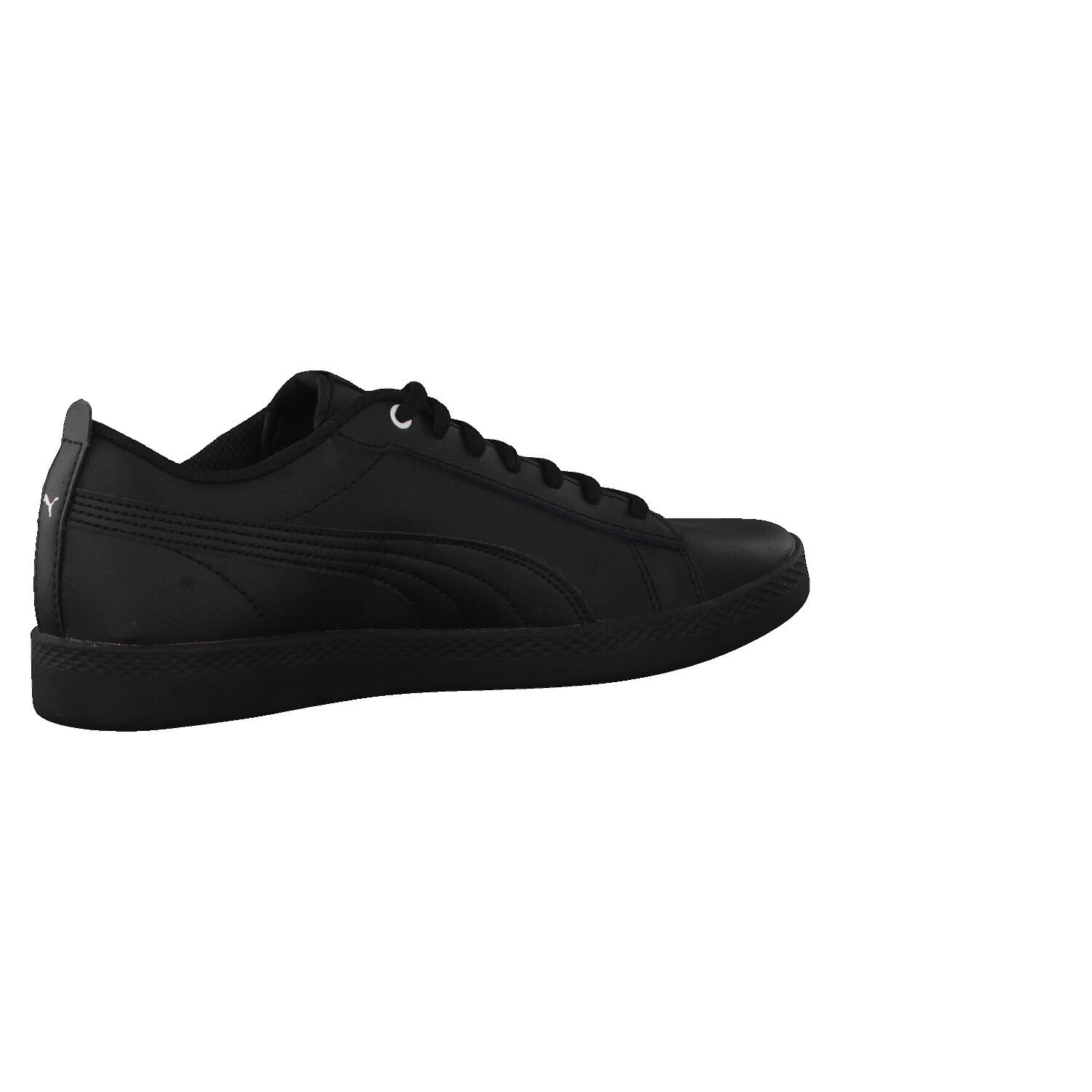 Smash v2 Leder-Sneakers Damen PUMA Black 15/15