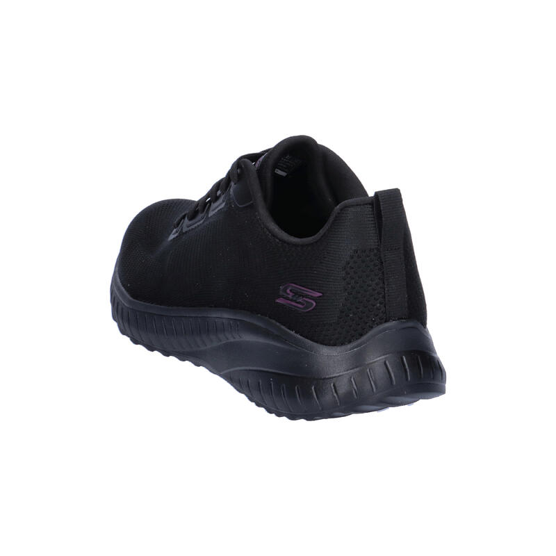 Pantofi sport femei Skechers Bobs Squad Chaos-Face Off, Negru