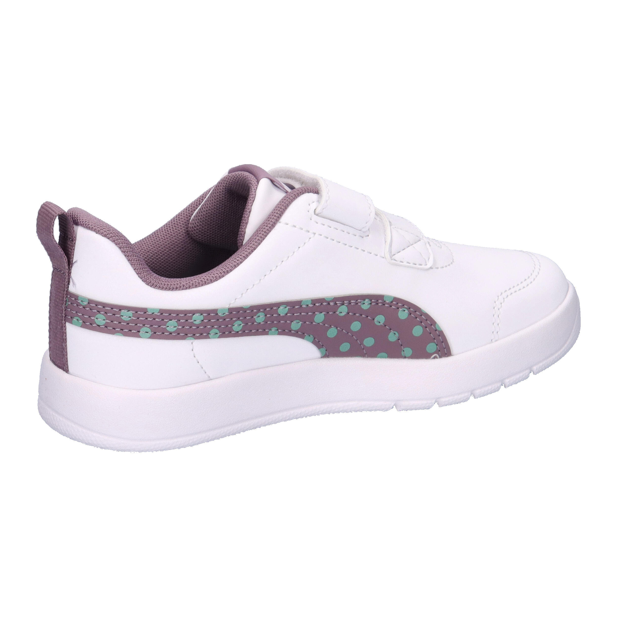 Puma Mädchen Sneaker Courtflex V3 Dotty V PS 398758 15/15