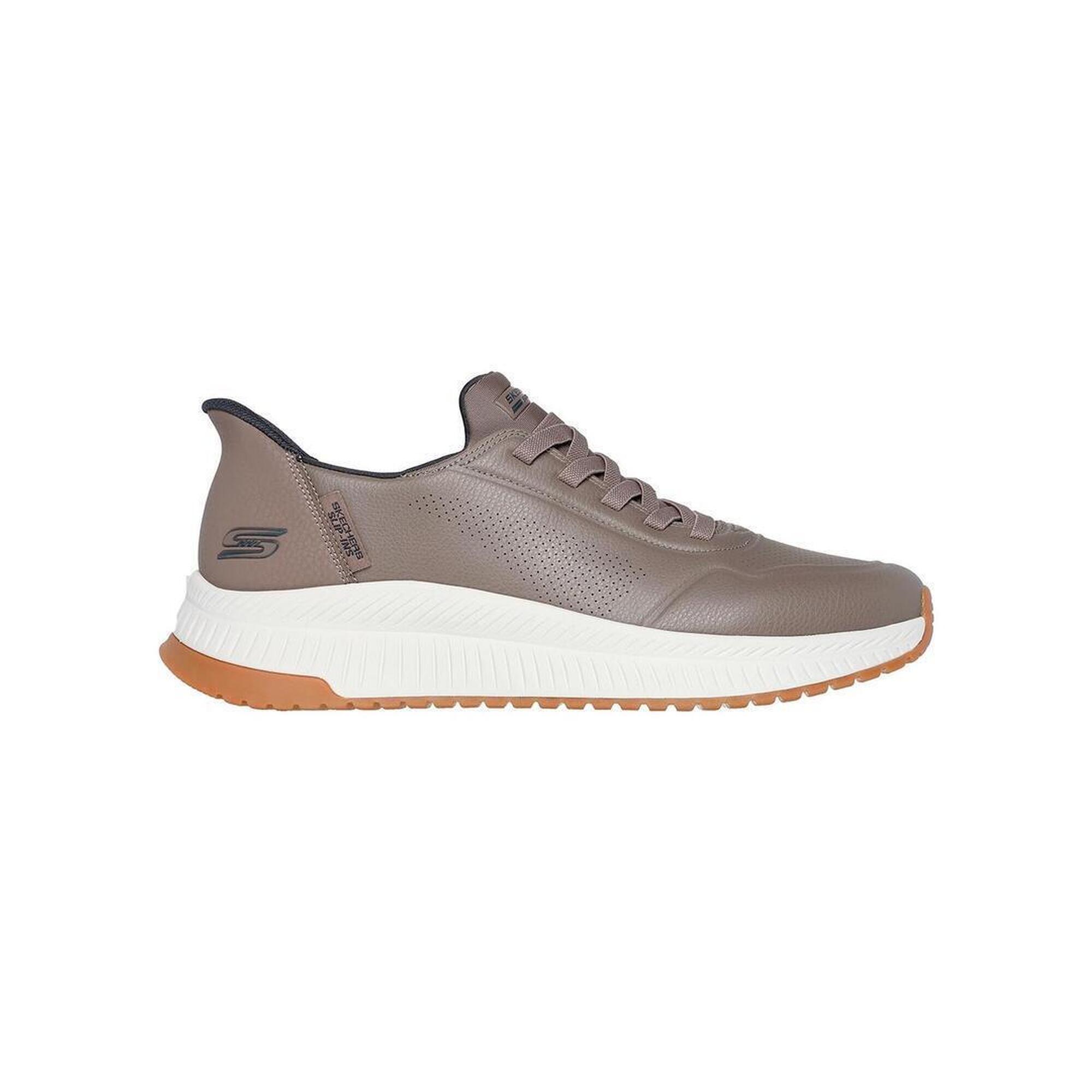 Skechers - Chaussures De Sport Pour Hommes Skechers Slip Ins Bobs Squad 4 Gris - Chaussures De Sport - Gris - Decathlon