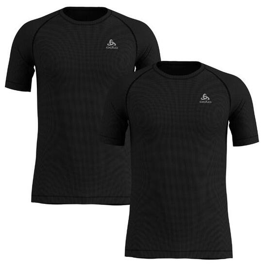 Odlo Herren Unterwäsche Shirt crew neck CUBIC 2 Pack 192282