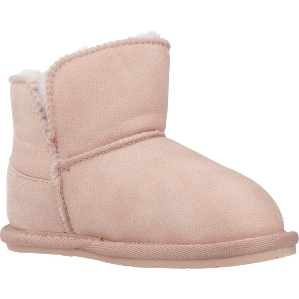 Botas de bebés estilo australianas con forro y diseño respetuoso Rosa 5/5