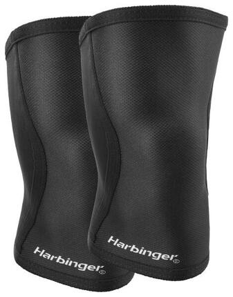 Harbinger Pro Kniebandagen 7mm Schwarz XL - Optimaler Schutz für Sportler