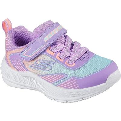 Zapatillas Skechers Microspec Advance - Oasis Poi, Púrpura, Niños