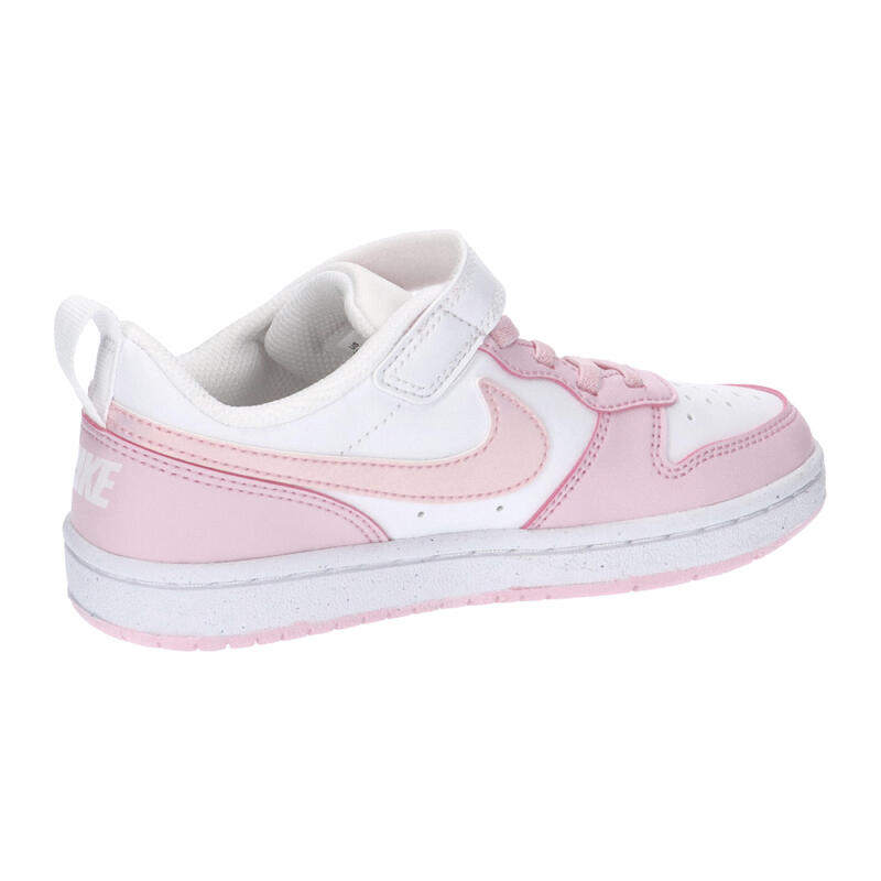 Pantofi sport copii Nike Court Borough Low Recraft, Alb
