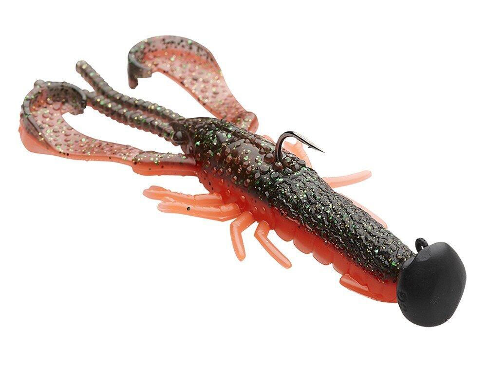 Leurre Souple Savage Gear Reaction Crayfish 7,3cm (Red n Black) 2/2
