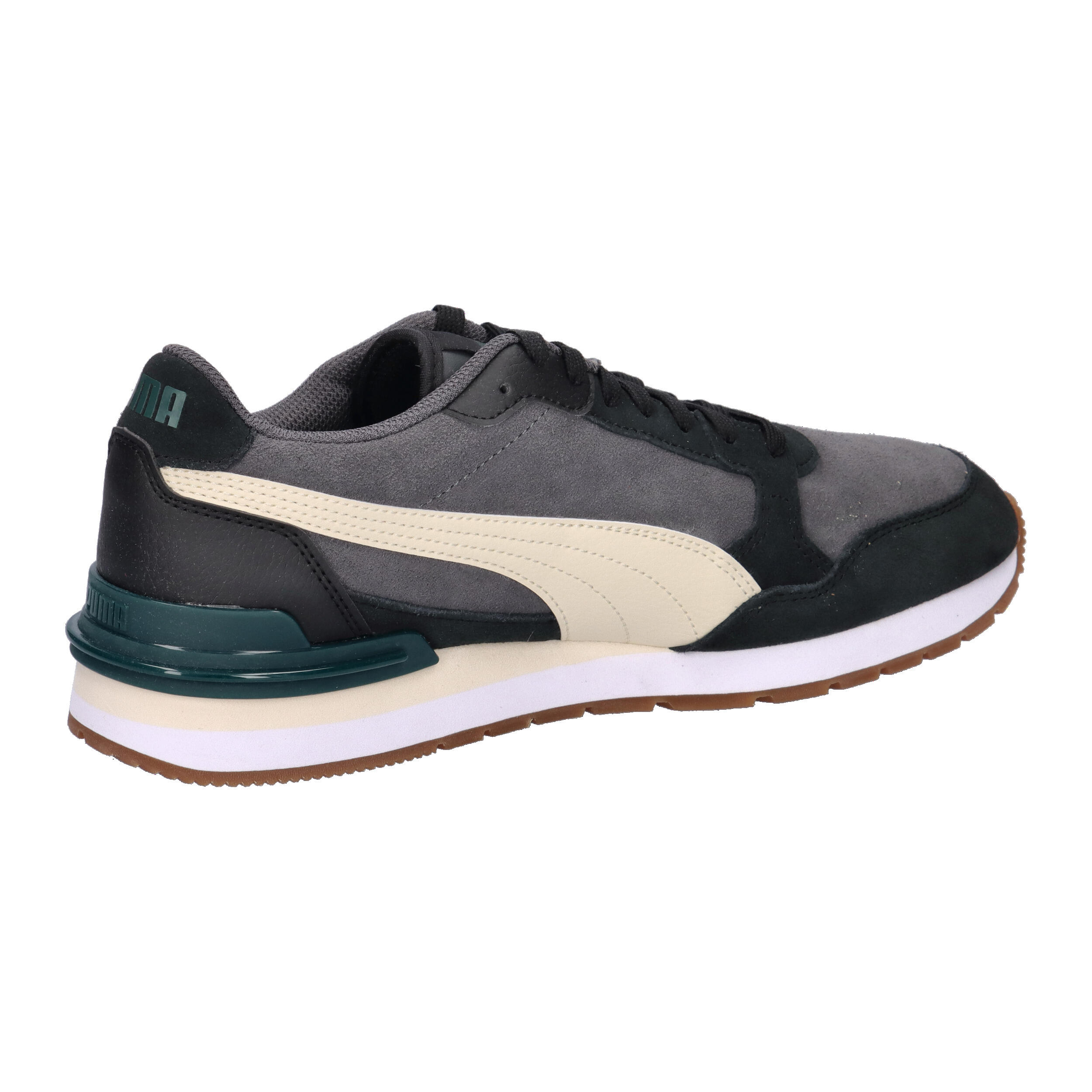 Puma ST Runner v4 SD Unisex Sneaker Schuhe Leder 399665 13 grau/schwarz 7/7
