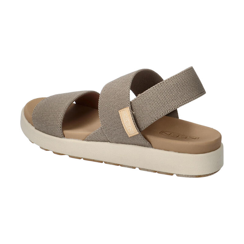 Sandale Keen Elle Backstrap gri pentru femei