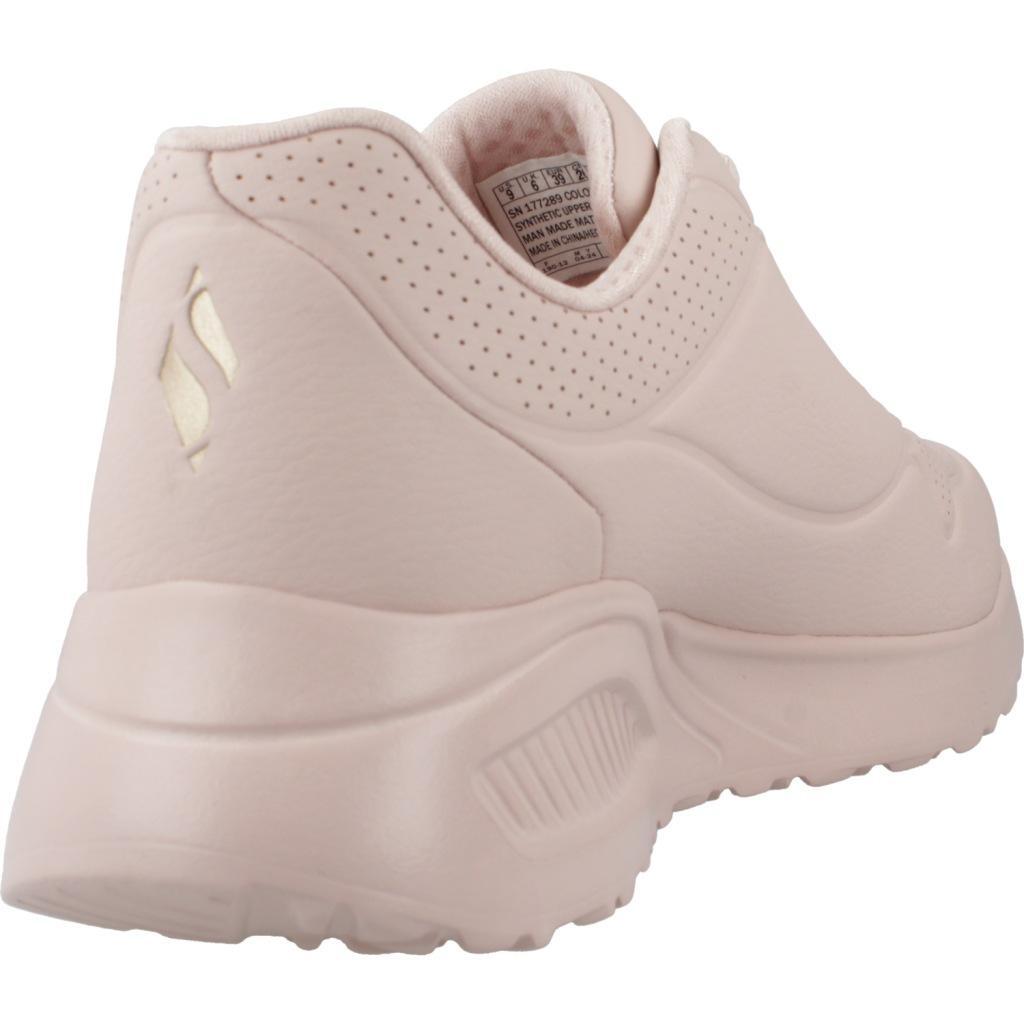 Baskets Skechers Modèle Uno Lite - Lite Work Couleur Rose 3/5