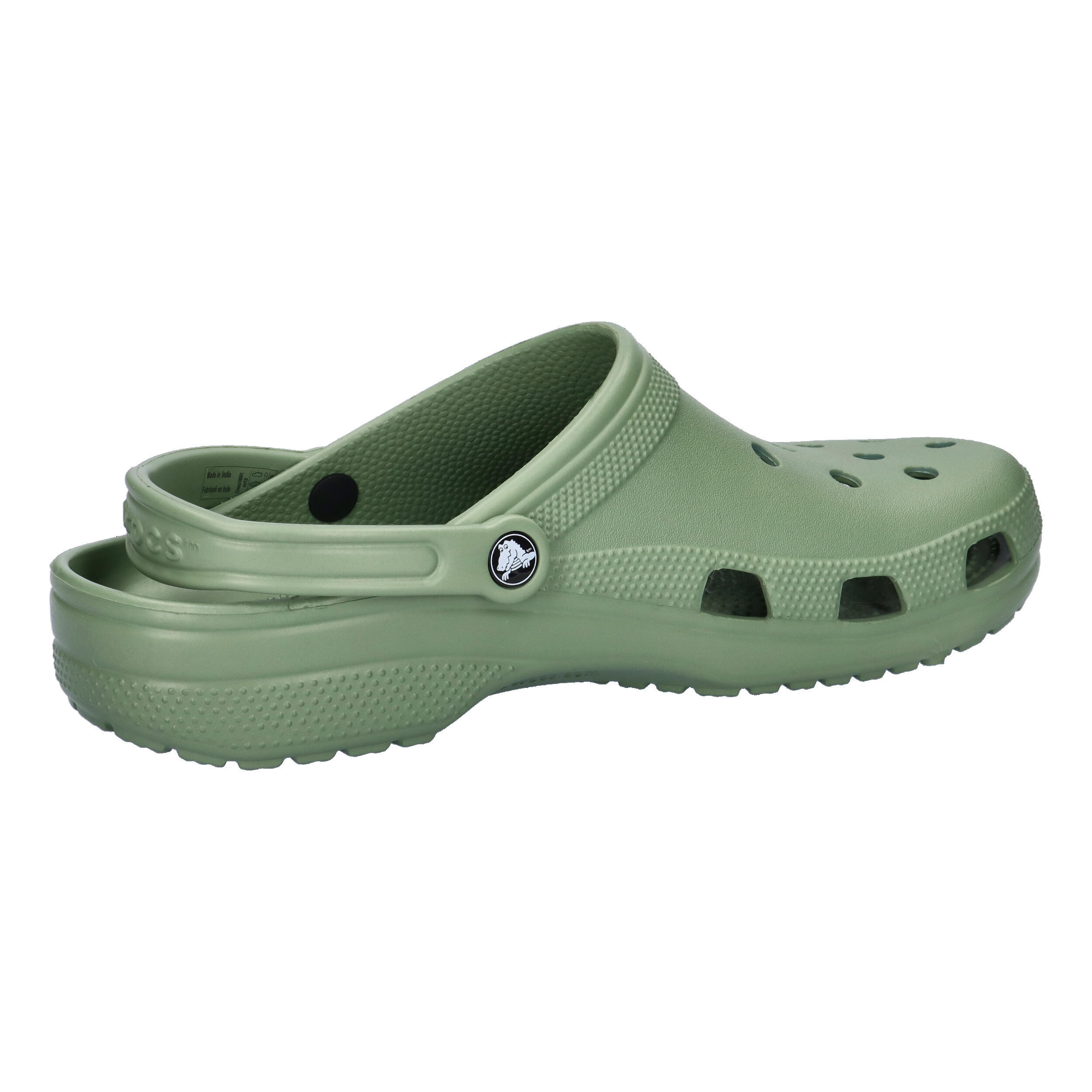 Chaussures Crocs Classic en vert mousse 7/7