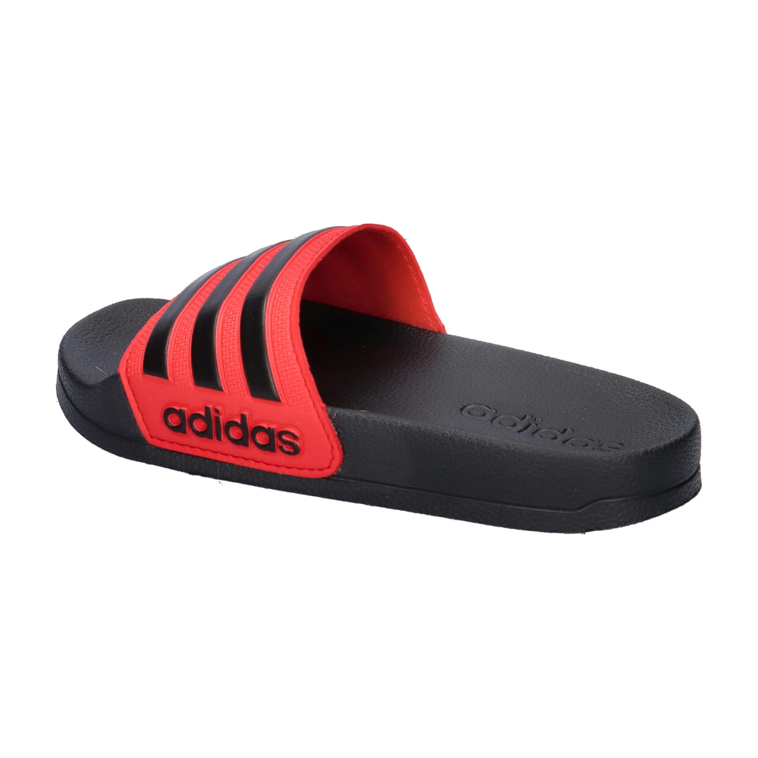 Ciabatte adidas bambino adilette shower - rosso/nero 3/7