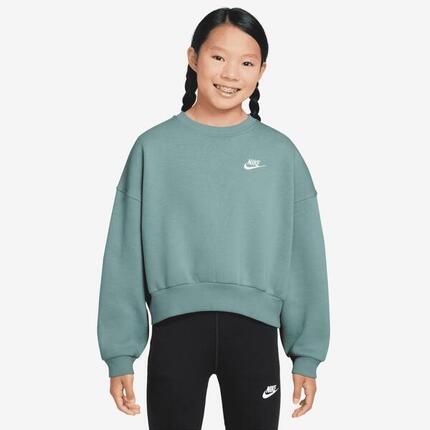 Nike Mädchen Pullover Sportswear Club Fleece Bi FZ9244