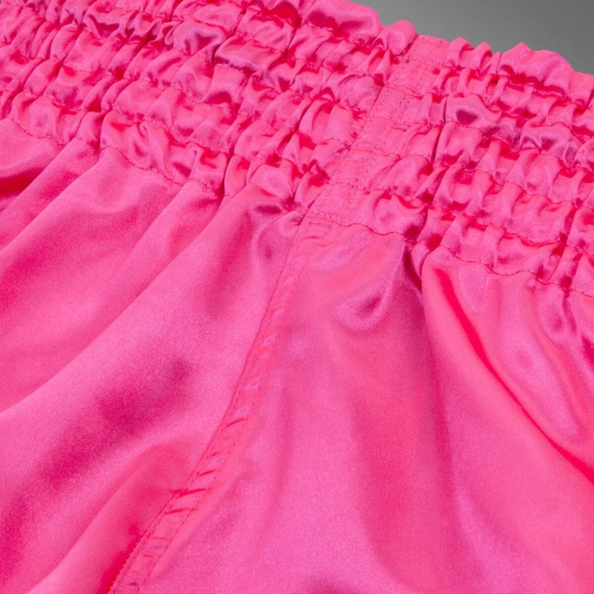 Venum Classic Muay Thai Shorts Pink/White XL 3/5