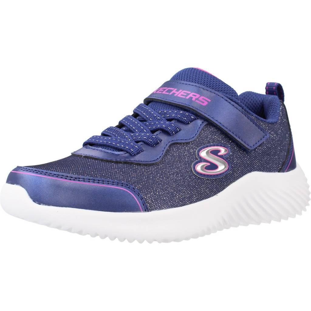 Buty SKECHERS BOUNDER GIRLY GROOVE Niebieski