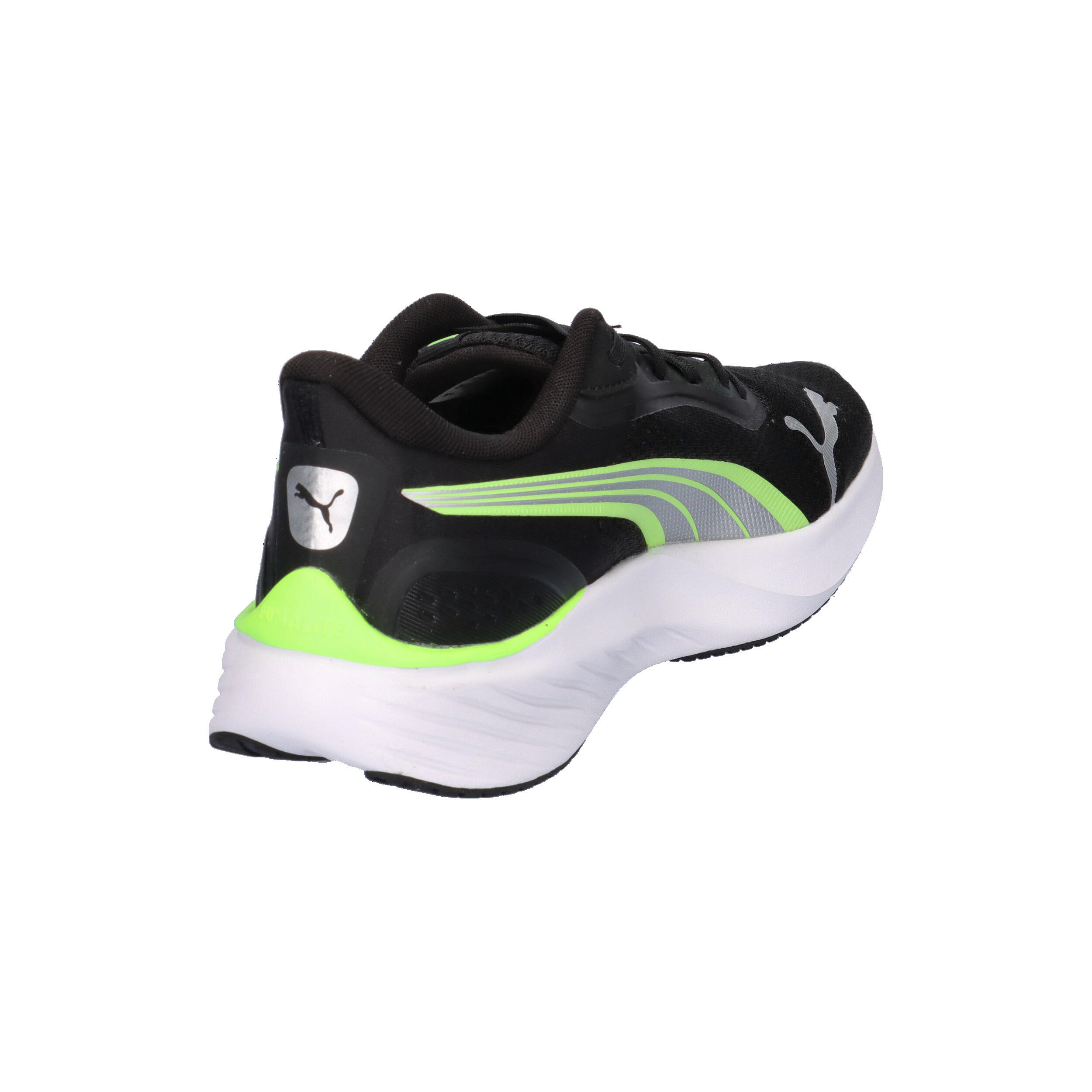PUMA Chaussures de course Puma Pounce Li Hommes Noir/Vert... 6/7