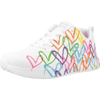 Zapatillas Mujer Skechers Uno Lite Blanco