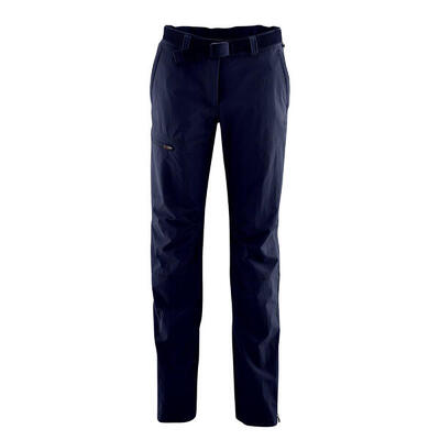 Dames maier sports inara slim broek zwart - korte lengte