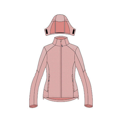 Veste à capuche zippé femme CMP