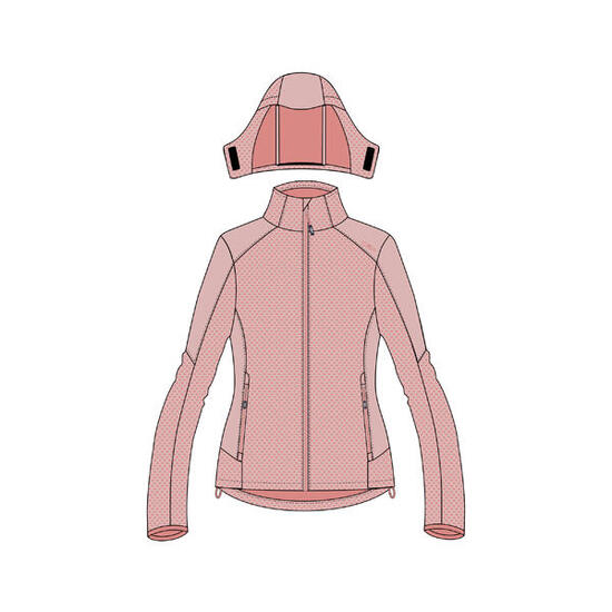 Veste à capuche zippé femme CMP