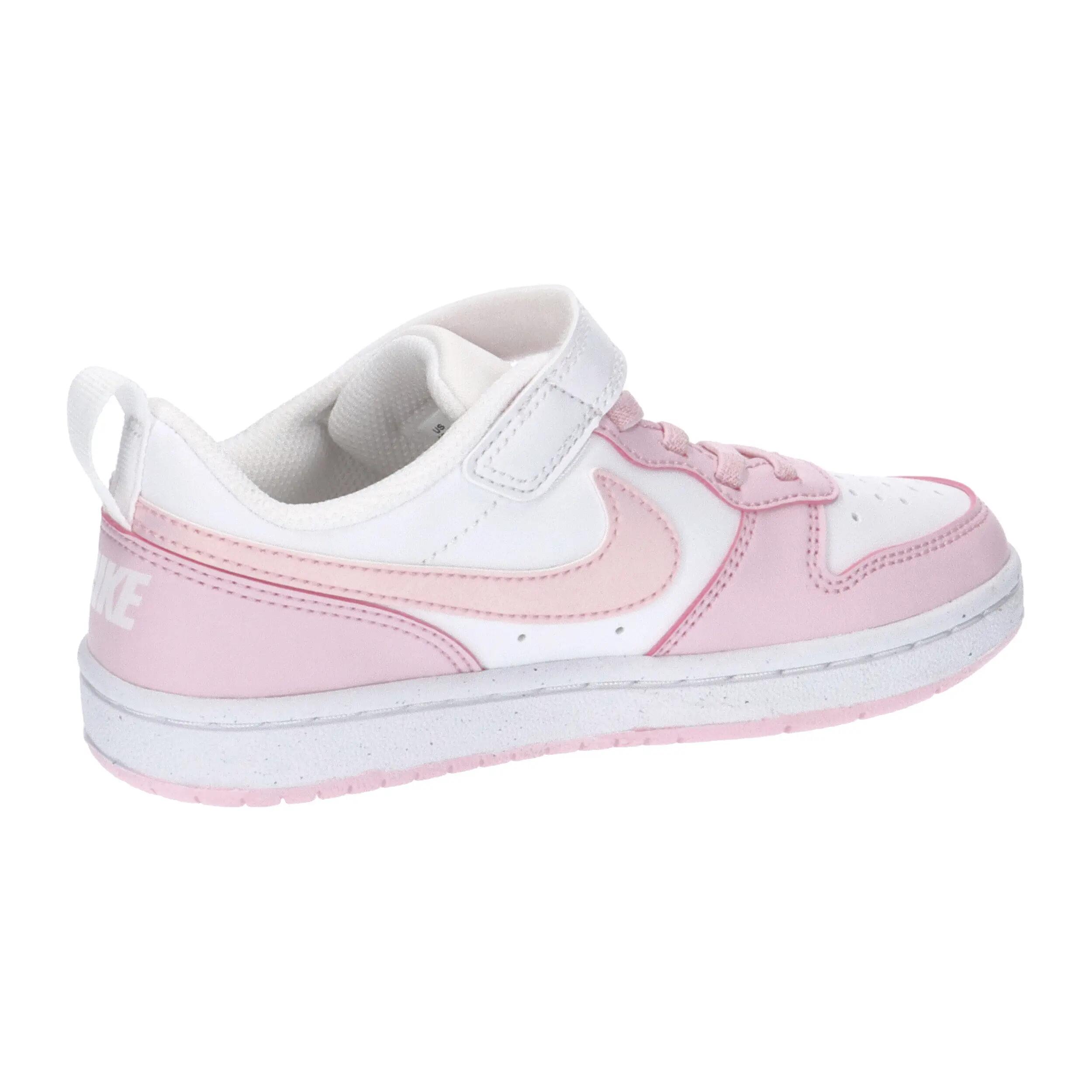 Baskets Nike Court Borough Low Recraft, Blanc, Enfants 7/7